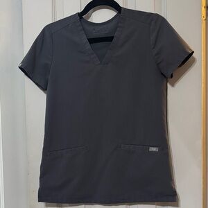 Figs charcoal Gray Women's Top